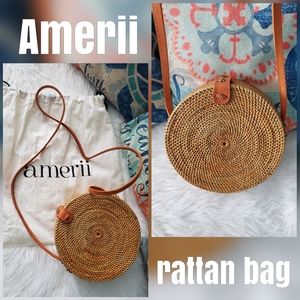 Amerii Rattan round bag